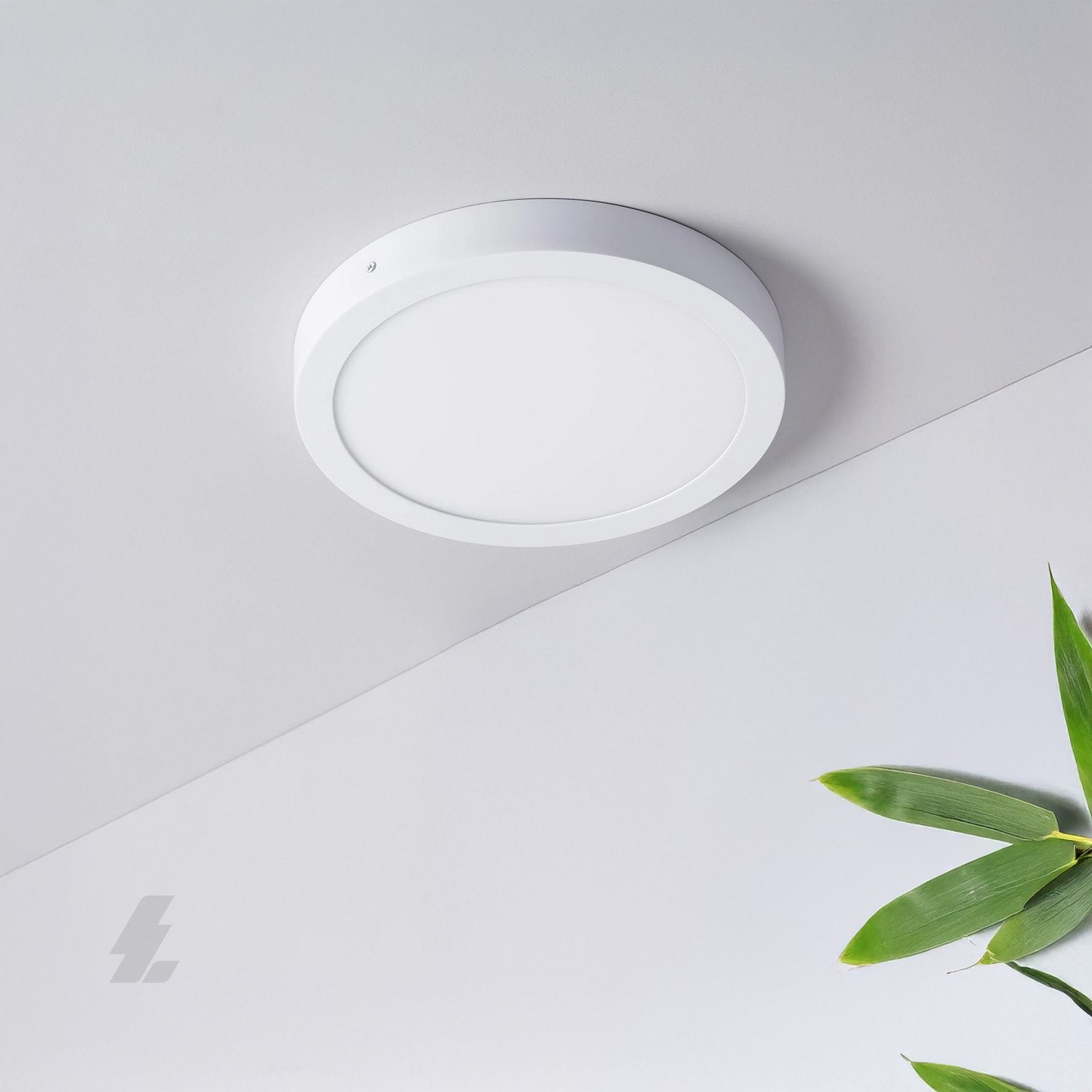 Sıva Üstü Yuvarlak LED Panel Beyaz Kasa - 12W 4000K - Maxled MX-1043N