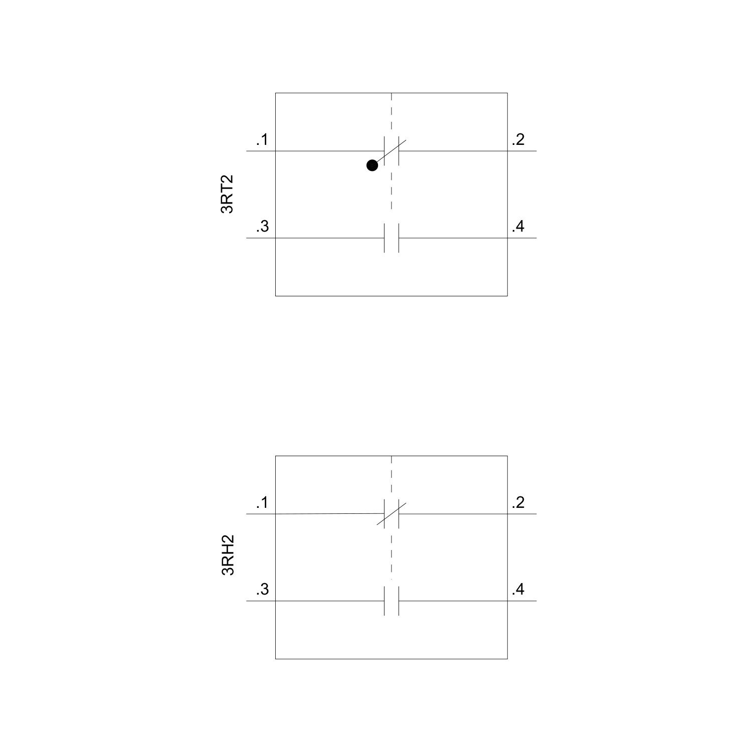 Yardımcı Kontaktör Bloğu - 1NO + 1NC - Siemens 3RH2911-1HA11