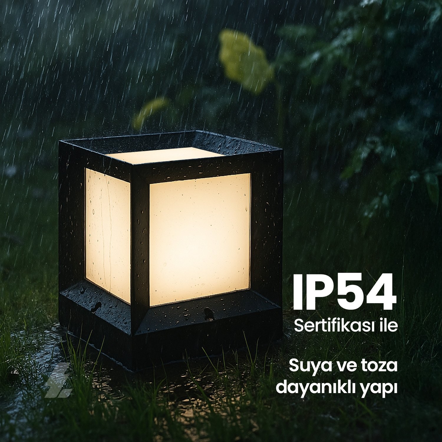 Set Üstü Küp Bahçe Aplik - Maxled MX-6038
