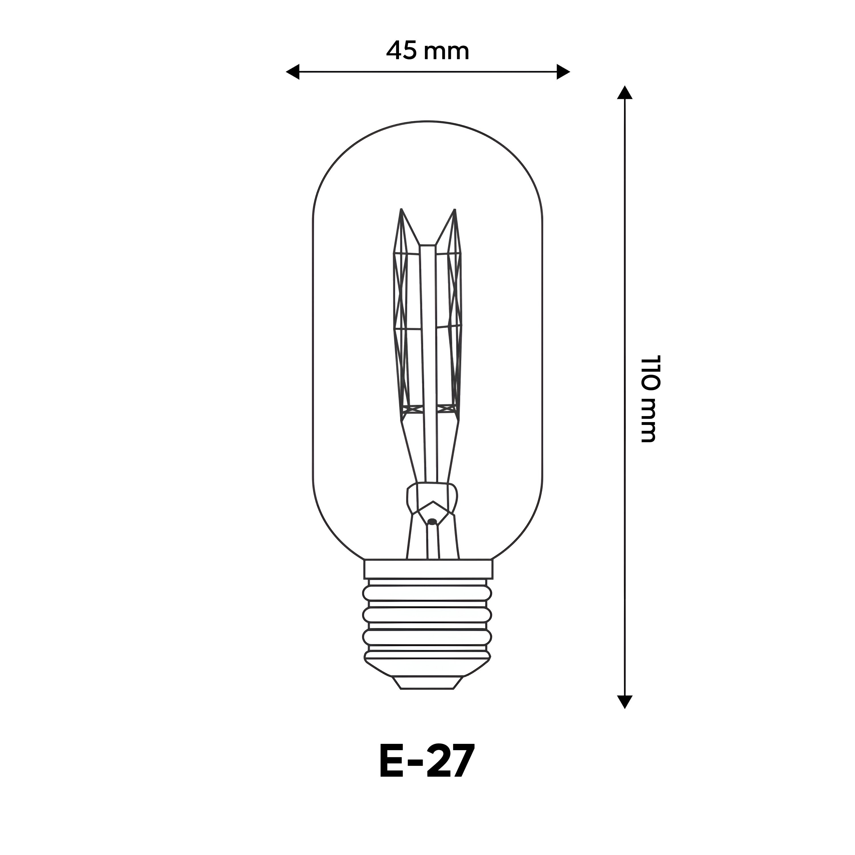 LED Filament Rustik Ampul - 4W Amber - Cata CT-4298