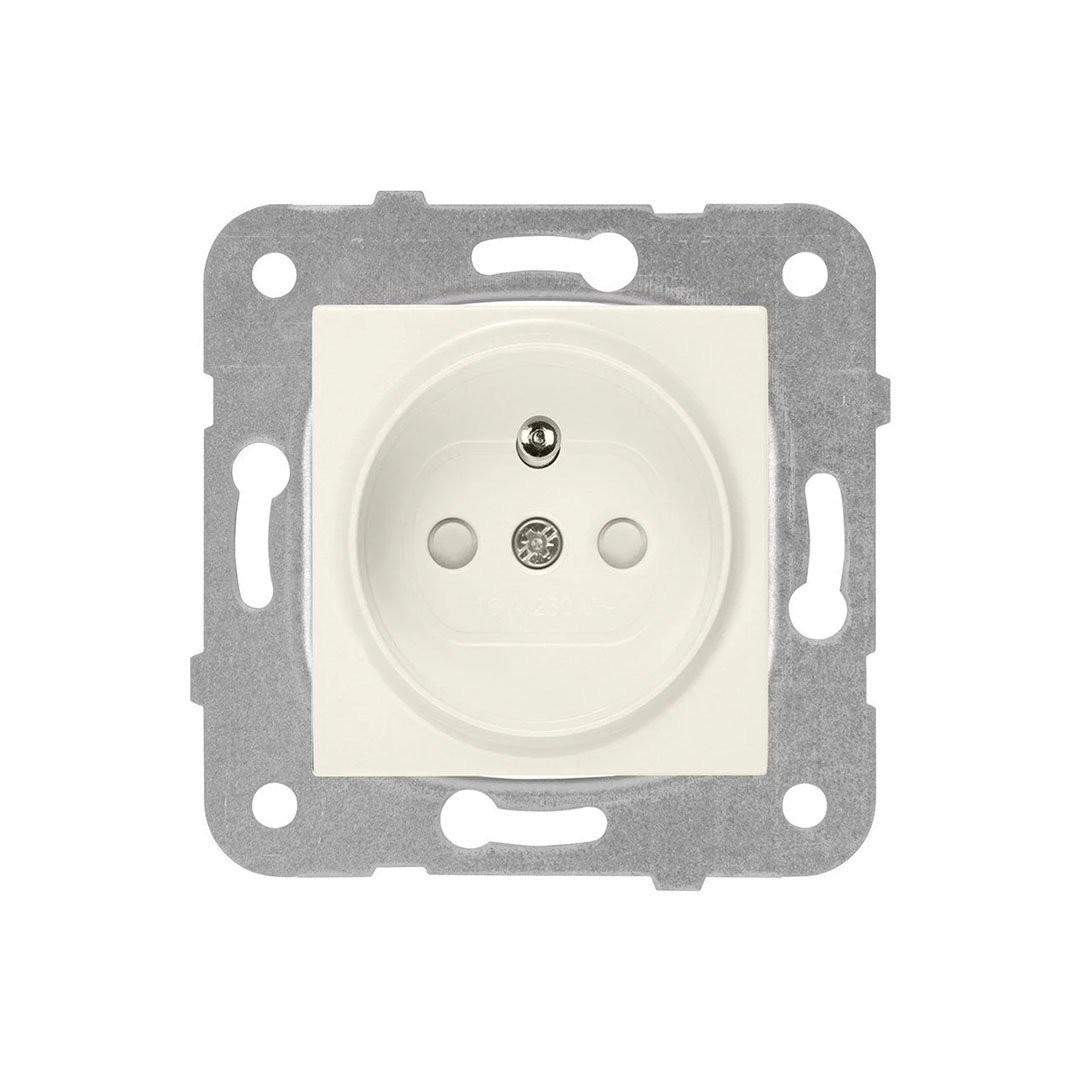Viko Karre/Meridian Krem Ç.K. Topraklı UPS Priz Mekanizma - 90967245
