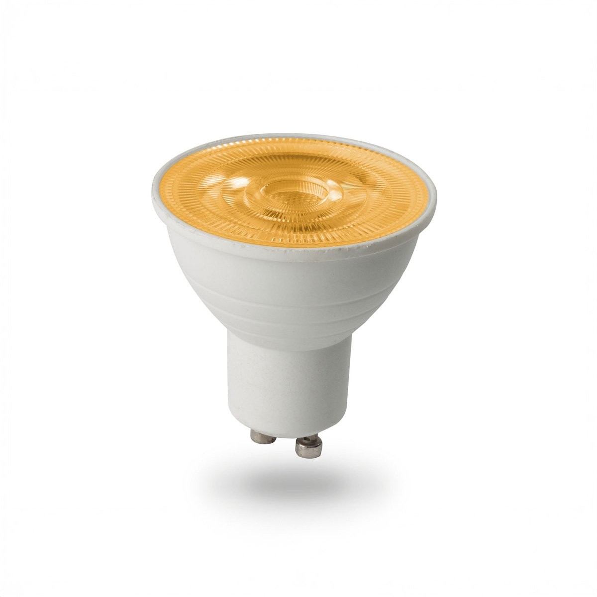 Mercekli LED Çanak Ampul - GU10 7W Amber - Noas YL91-0706-M