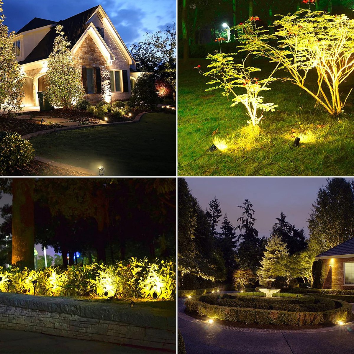 Kazıklı Bahçe Armatürü 10W 3200K Gün Işığı IP64 Noas YL74-1002