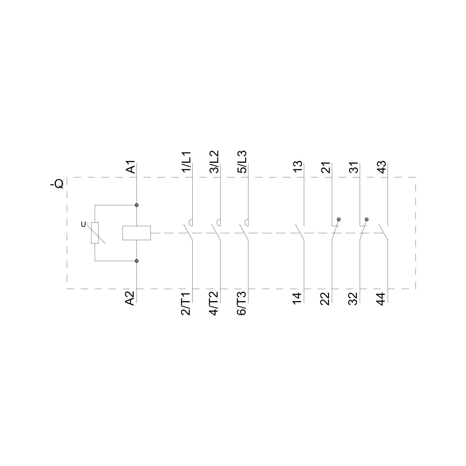 Sirius Kontaktör - 400A AC/DC 230V - Siemens 3RT1075-6AP36