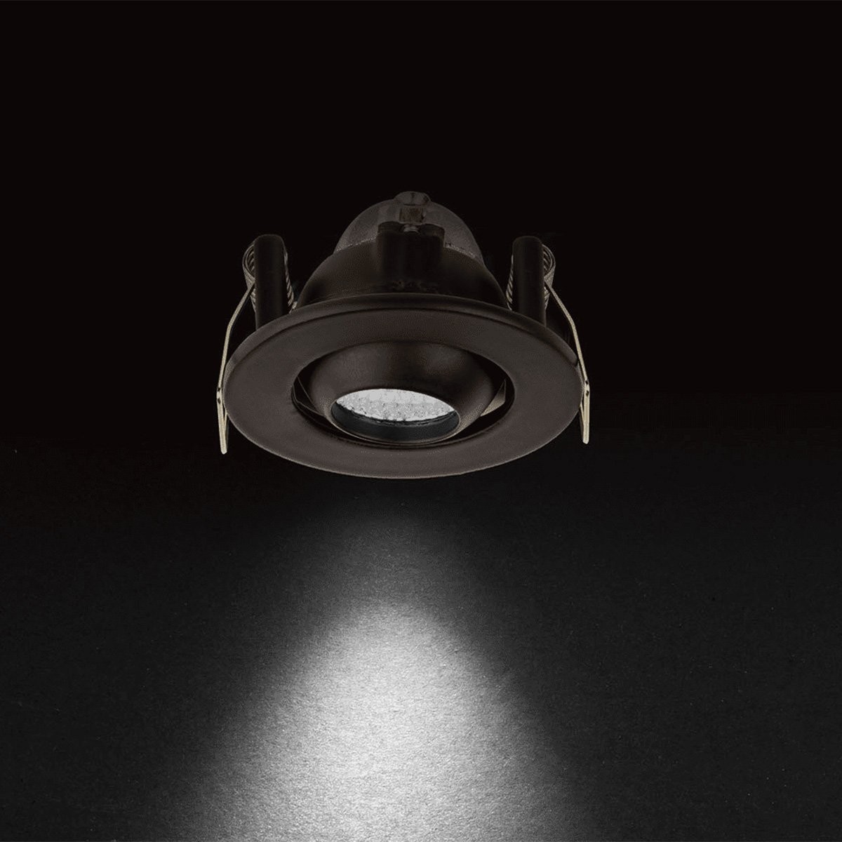 Hareketli LED Spot Siyah Kasa - 1W 6500K - Noas YL94-0201 (Manda Gözü)