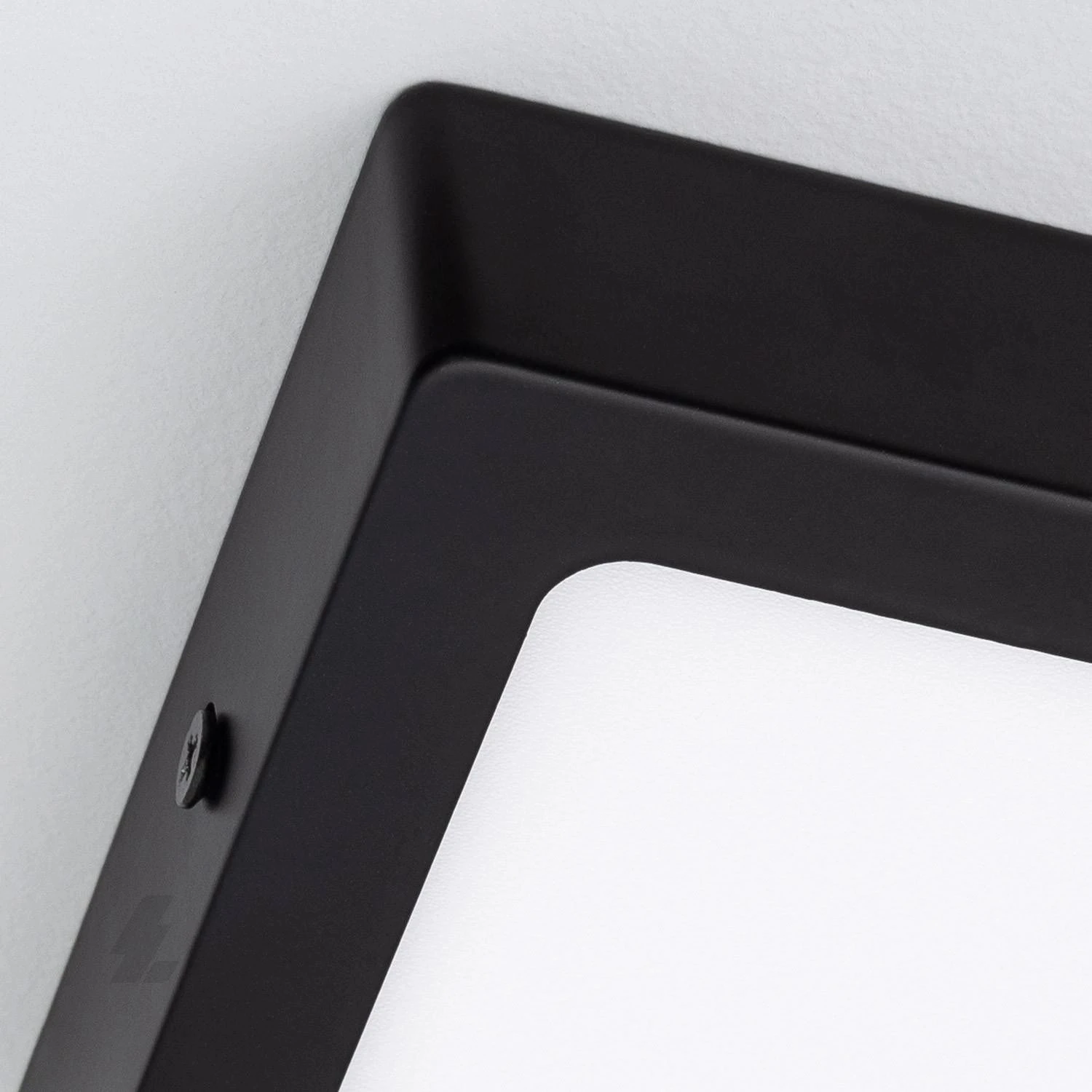 Sıva Üstü Kare LED Panel Siyah Kasa - 6W 4000K - Maxled MX-1064N