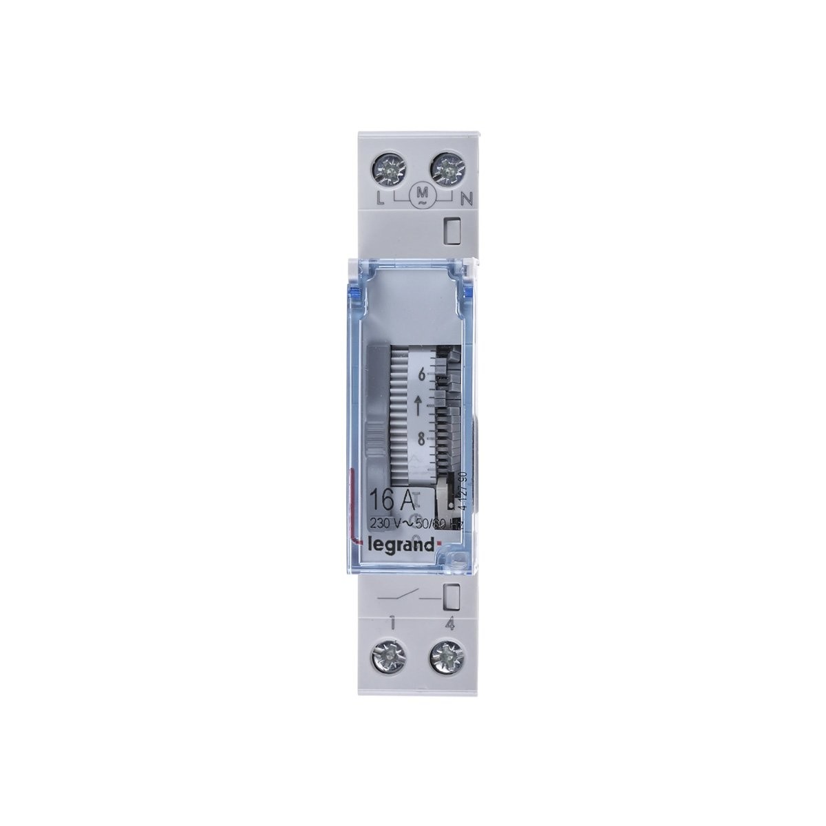 Dikey Analog Zaman Saati Legrand 412790 (100 Saat Rezervli)