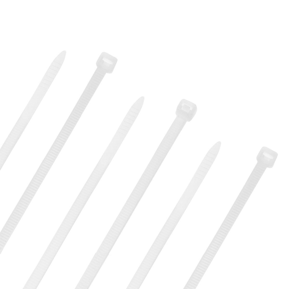3.6x250mm Beyaz Kablo Bağı Mutlusan (100 Adet) - Cırt Kelepçe