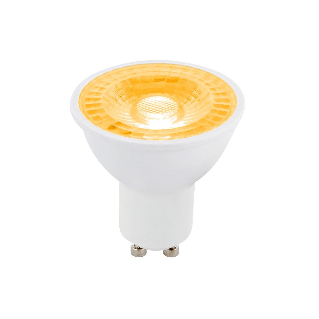 Mercekli LED Spot Ampul GU10 7W Amber ZMR