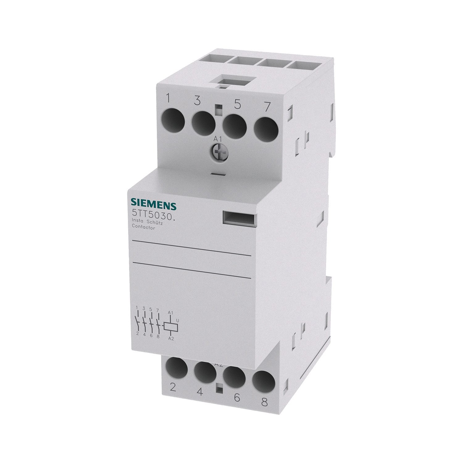 Insta Kontaktör 25A 4NO 230V - Siemens 5TT5830-0