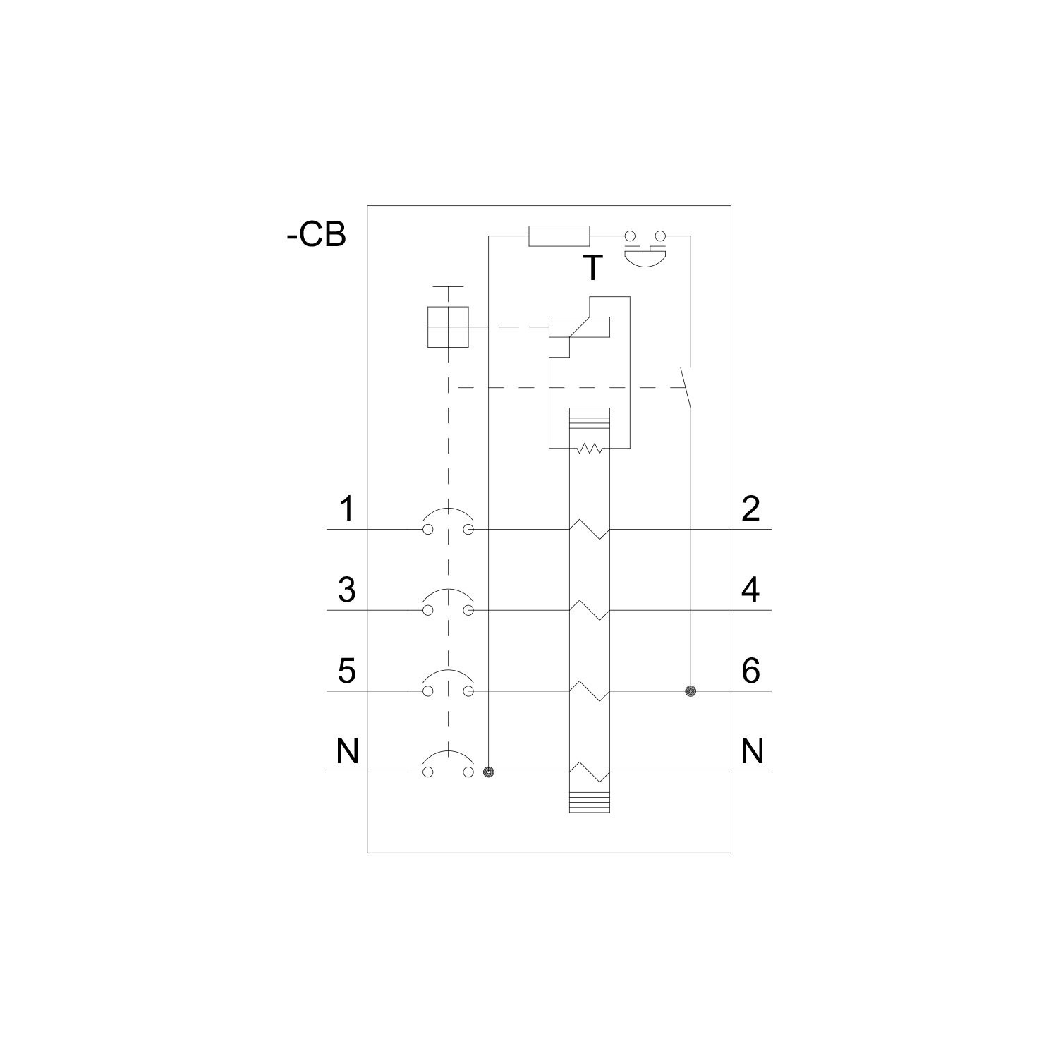 Kaçak Akım Rölesi - 25A 30mA AC Tipi - Siemens 5SV4342-0