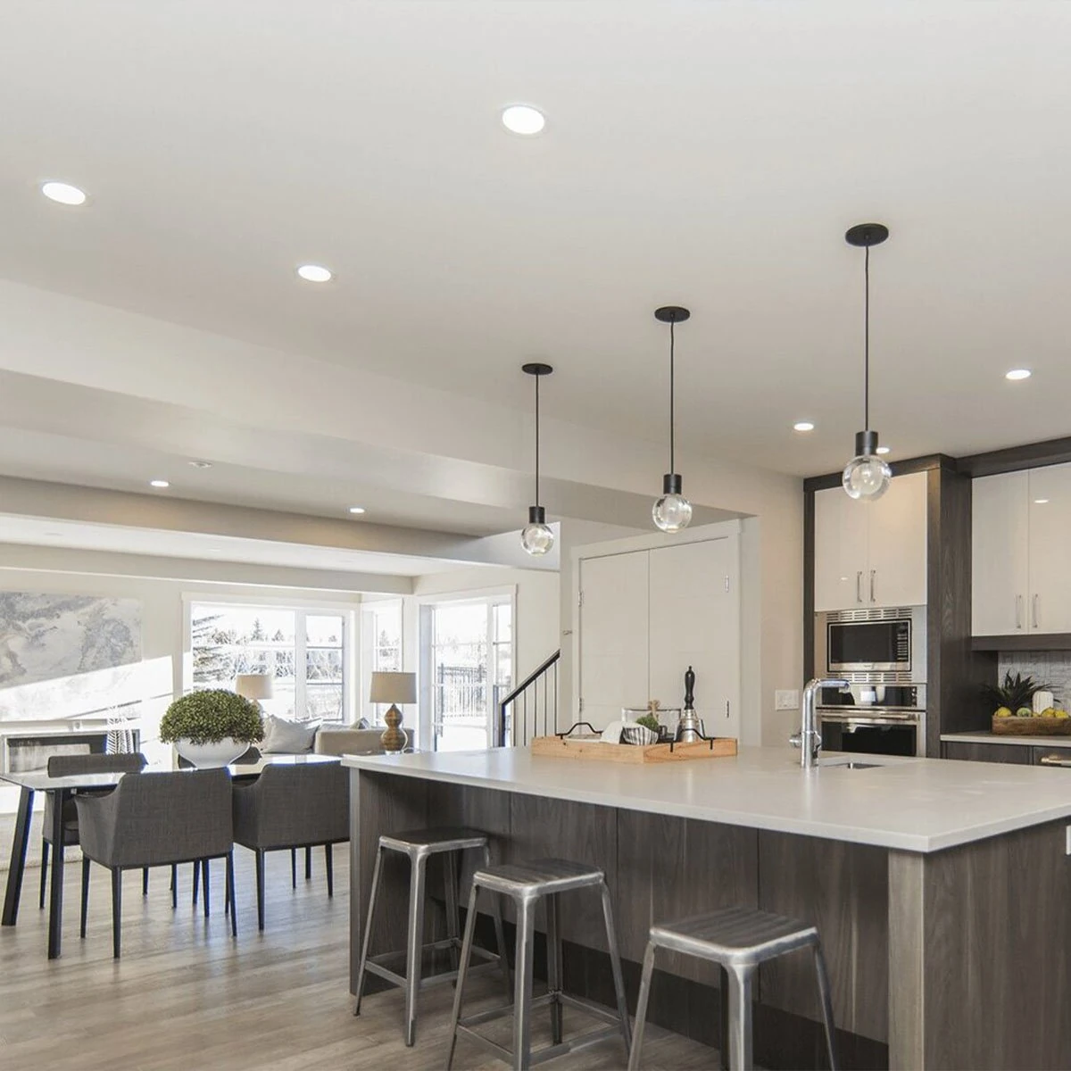 Sıva Altı Beyaz Yuvarlak Slim LED Panel 12W 6500K Soğuk Beyaz Noas YL10-1200