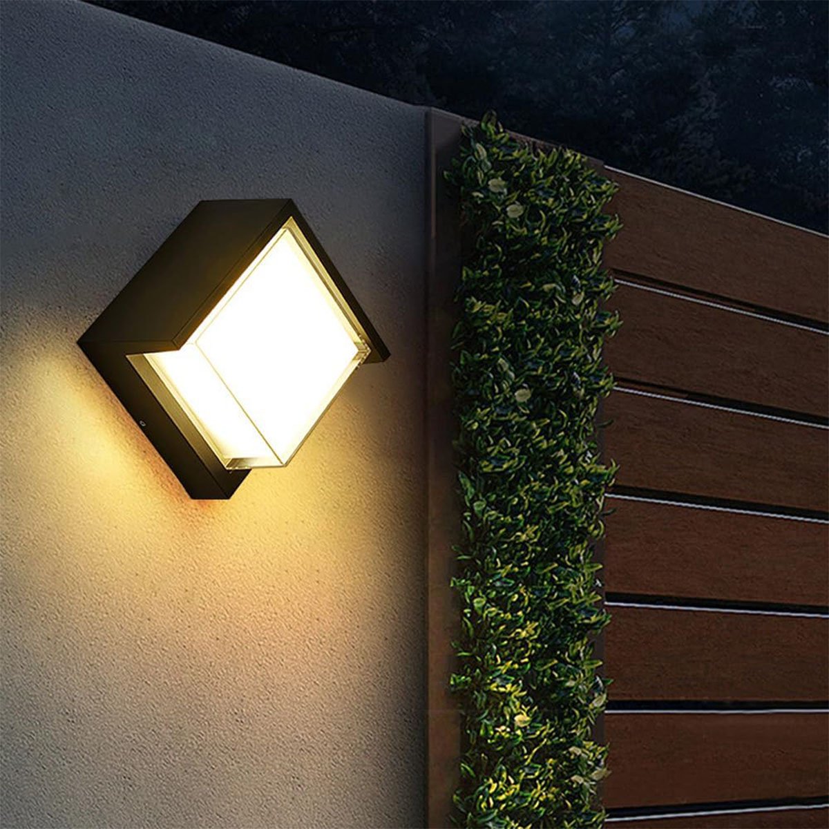Dış Mekan LED Aplik 12W 4200K Ilık Beyaz Horoz Suga-12/SC 076-020-0012