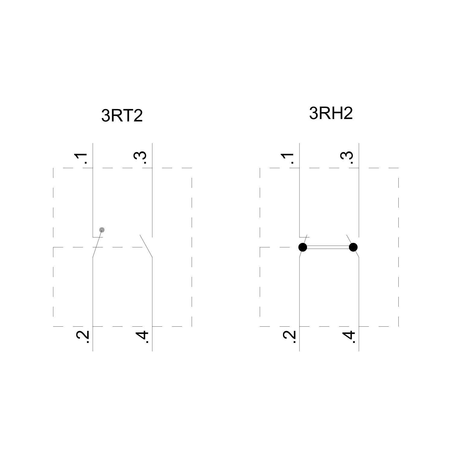 Yardımcı Kontaktör Bloğu - 1NO + 1NC - Siemens 3RH2911-1HA11