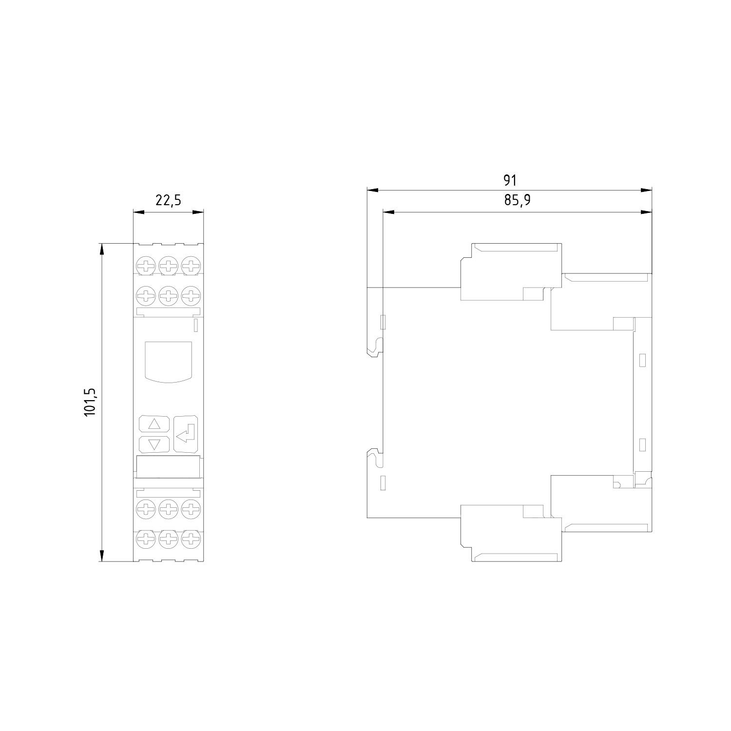 Kaçak Akım Açtırma Rölesi - Siemens 3UG4625-1CW30