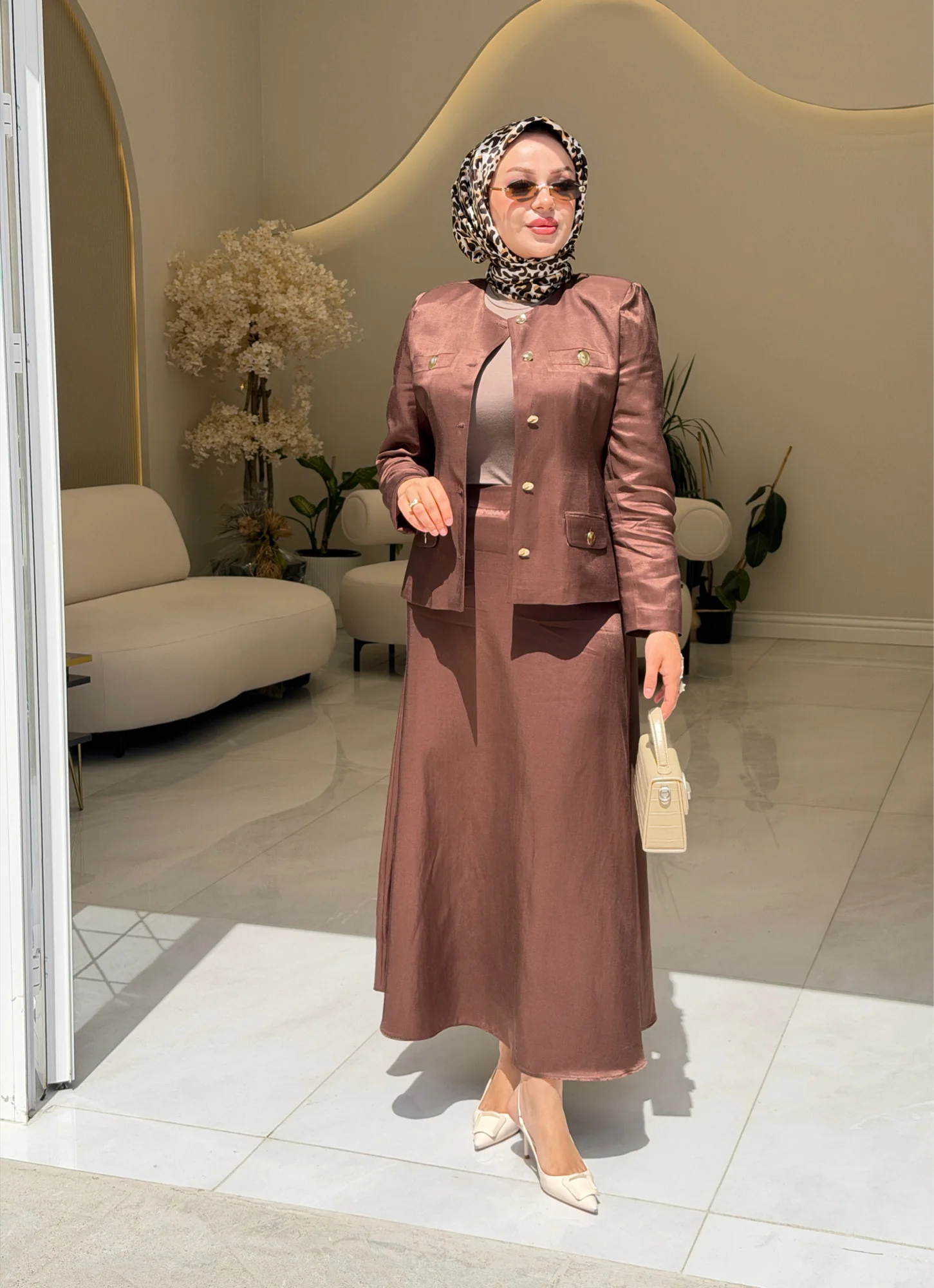 OTTO 7448 DÜĞME DETAYLI ETEKLİ TAKIM