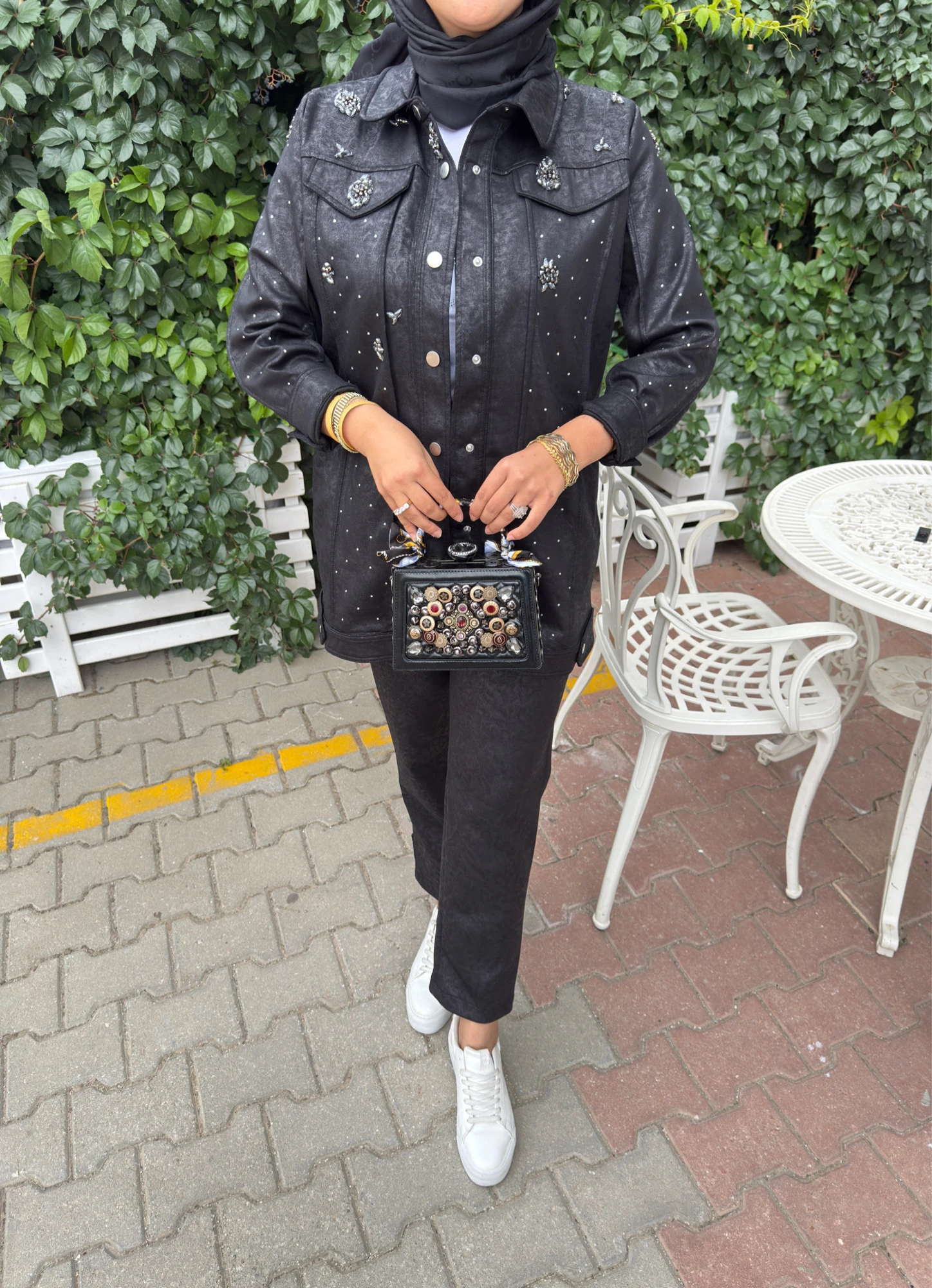 MOOROFMOOR  NUBUK TAŞLI TAKIM