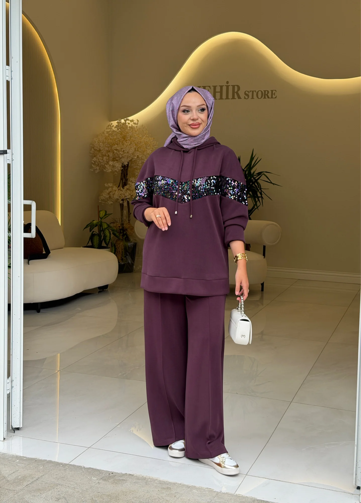 NUSS 1050 PAYET DETAYLI MODAL TAKIM