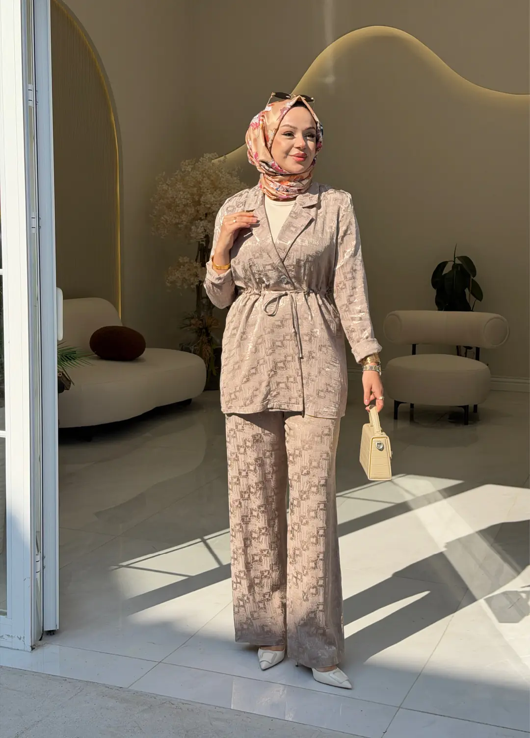 İPEKDOKU 7776 JAKARLI SATEN TAKIM