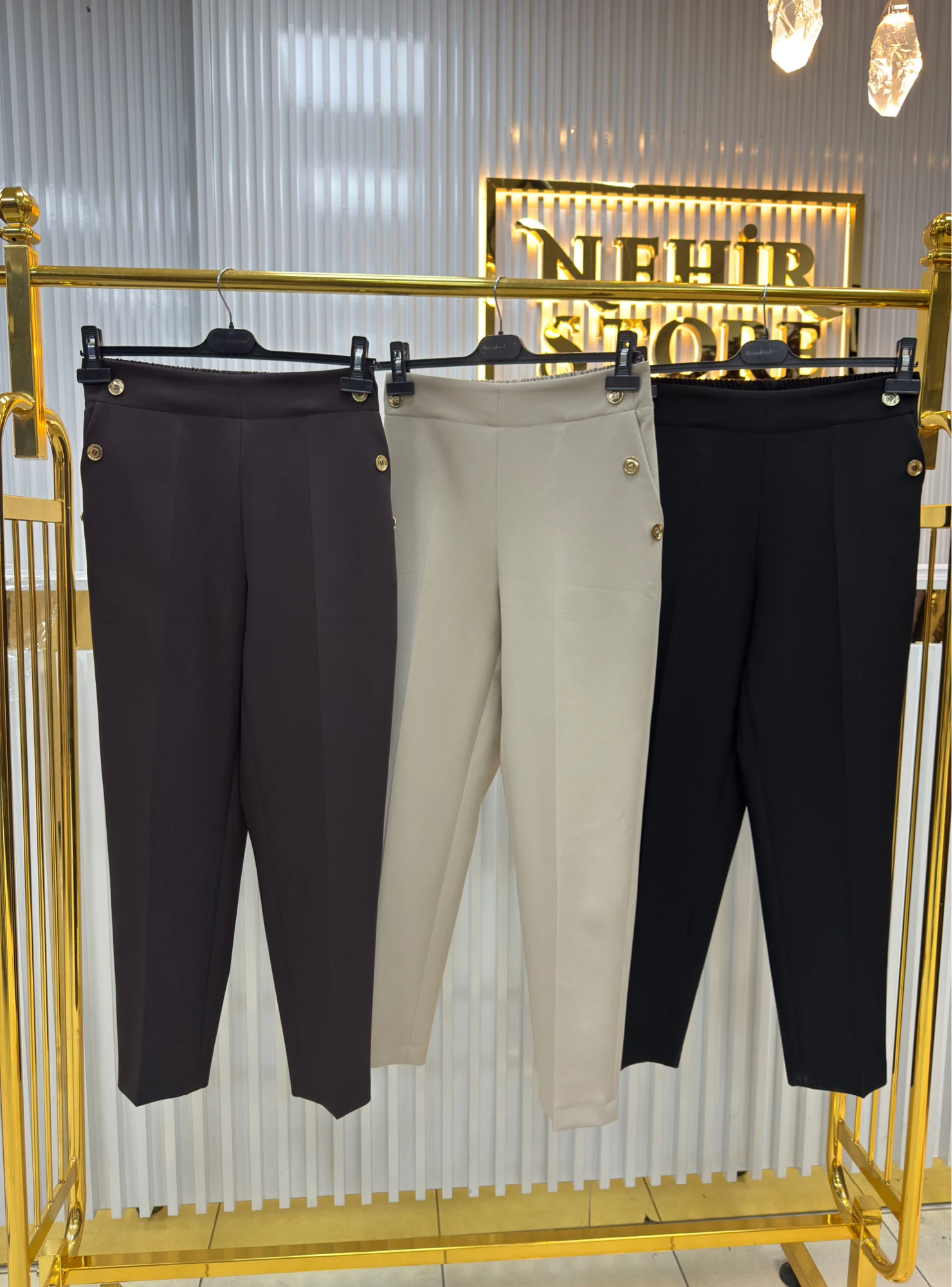 CEP DÜĞMELİ PANTOLON