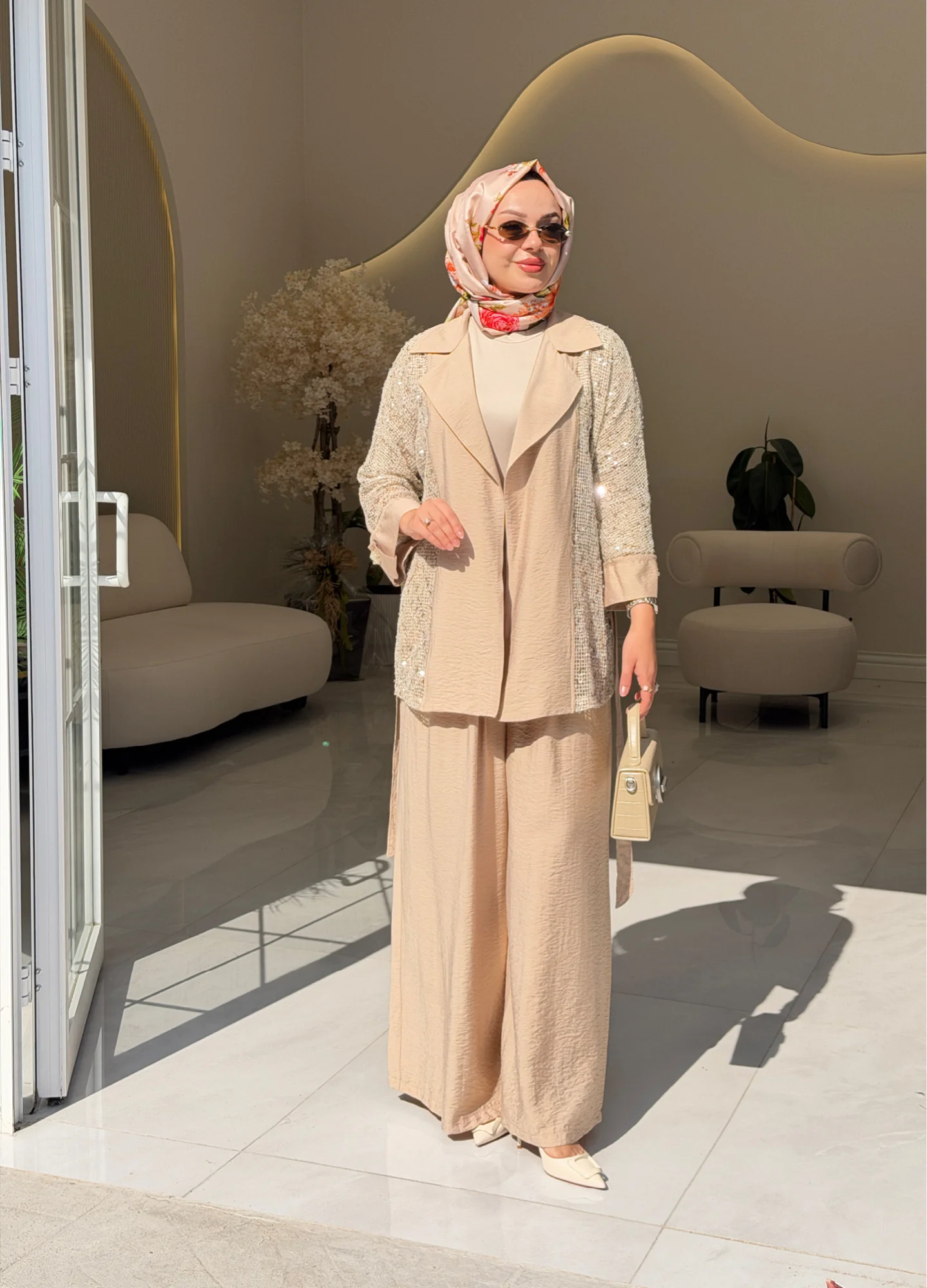 MOOR 4057 PAYETLİ VE FİLE DETAYLI KUŞAKLI TAKIM