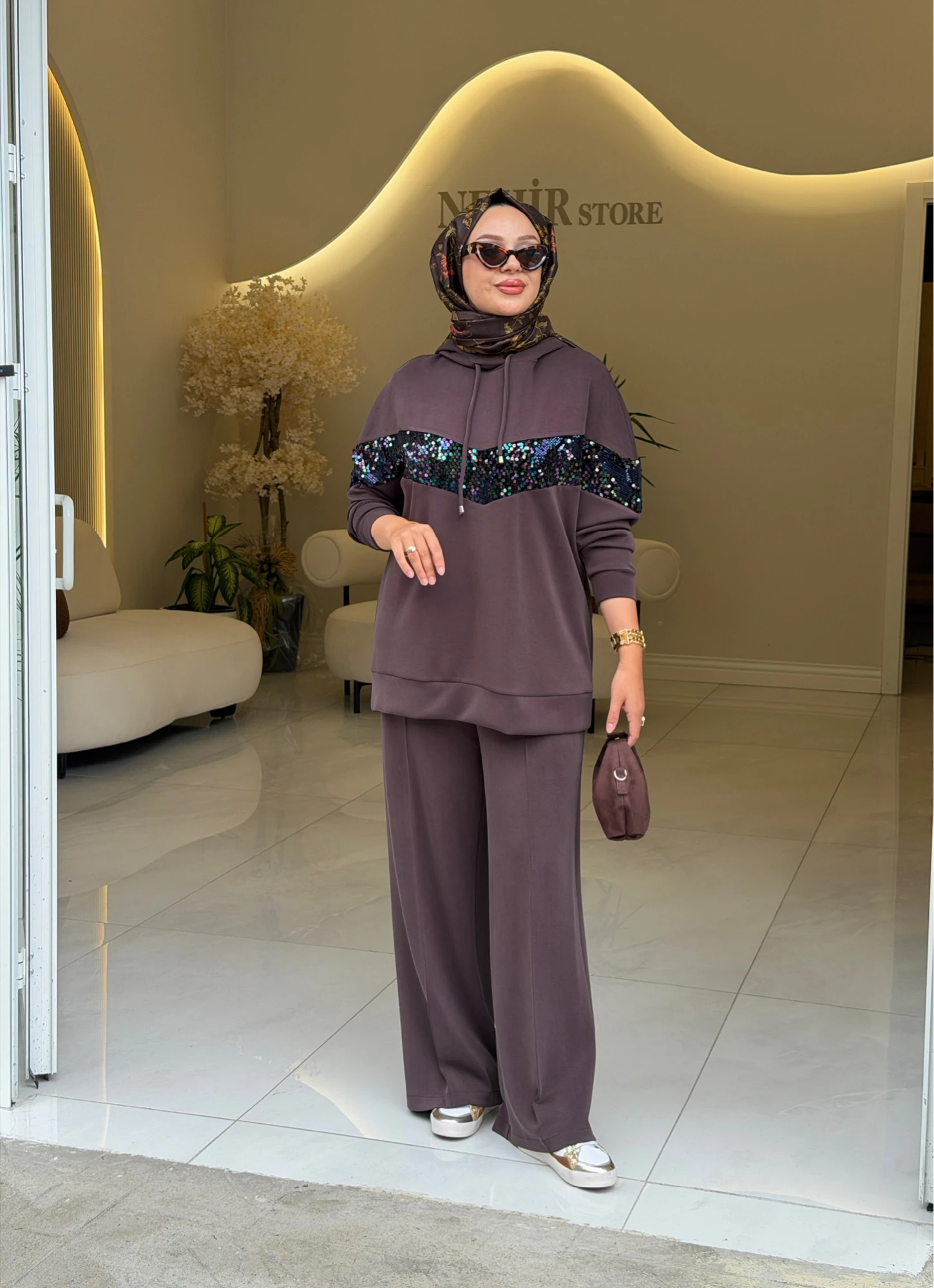 NUSS 1050 PAYET DETAYLI MODAL TAKIM