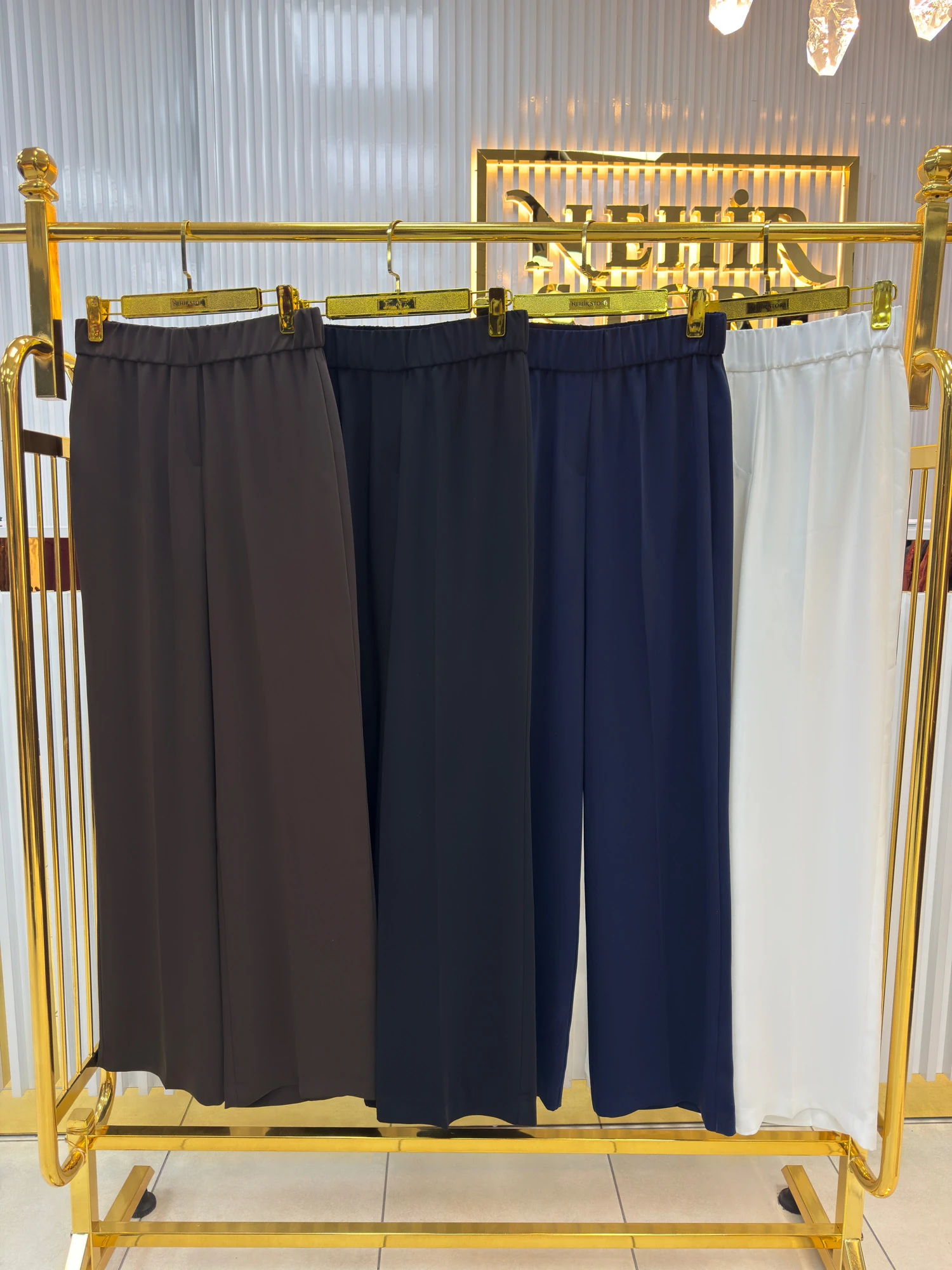 YUSUF ÖZDEMİR  PREMİUM SERİ PALAZZO PANTOLON