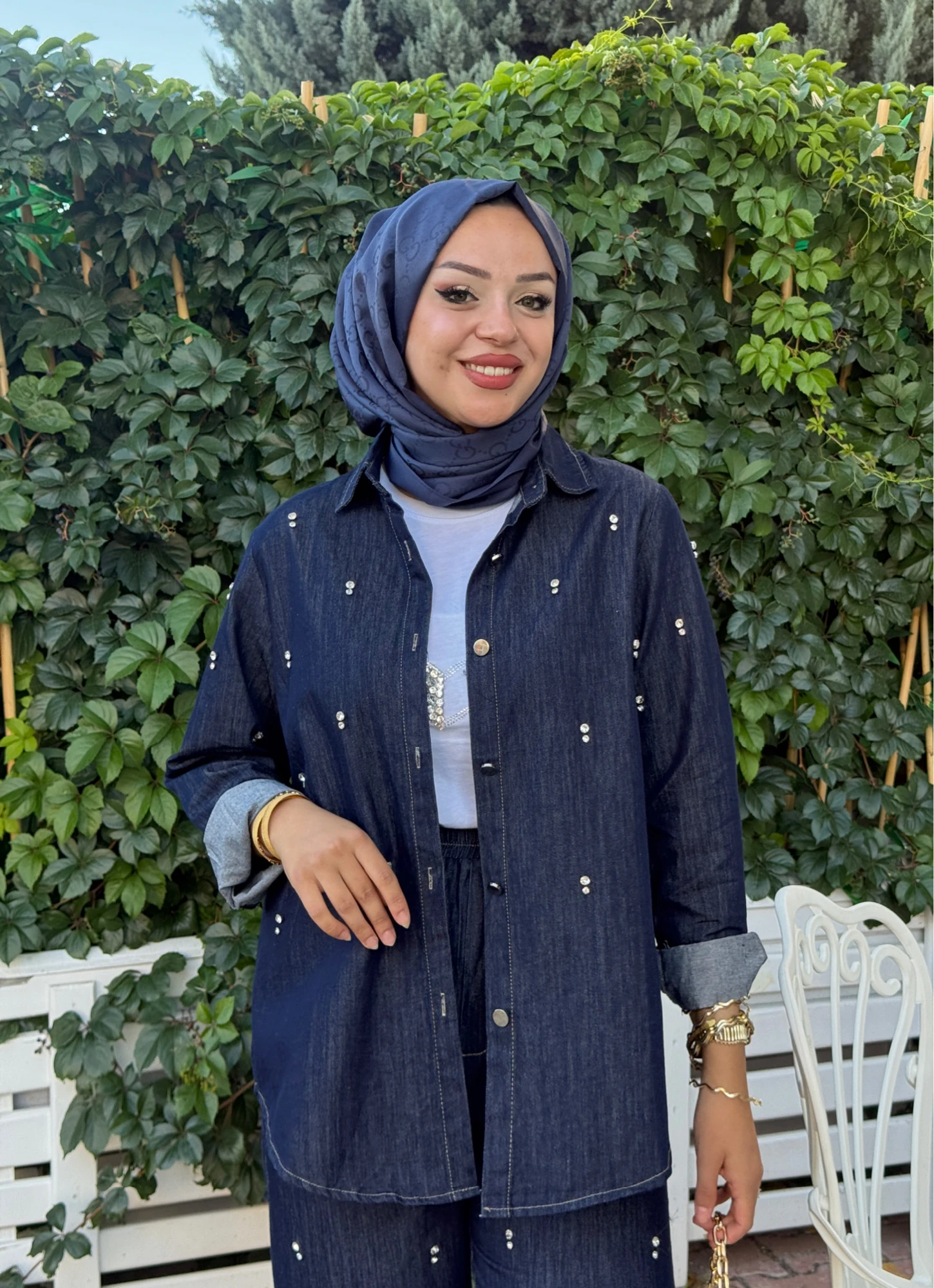 MOOROFMOOR TAŞLI TENSEL TAKIM