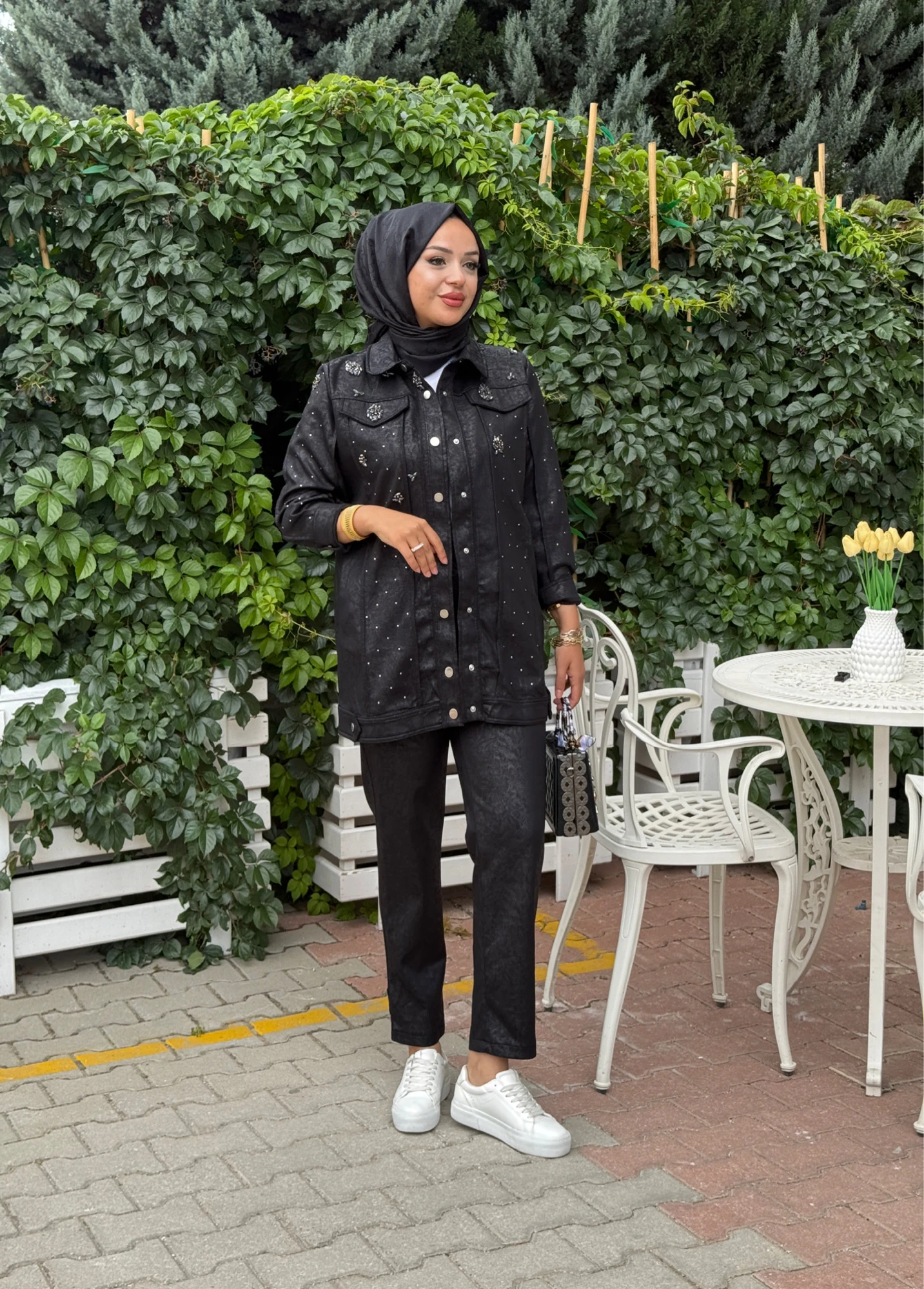 MOOROFMOOR  NUBUK TAŞLI TAKIM