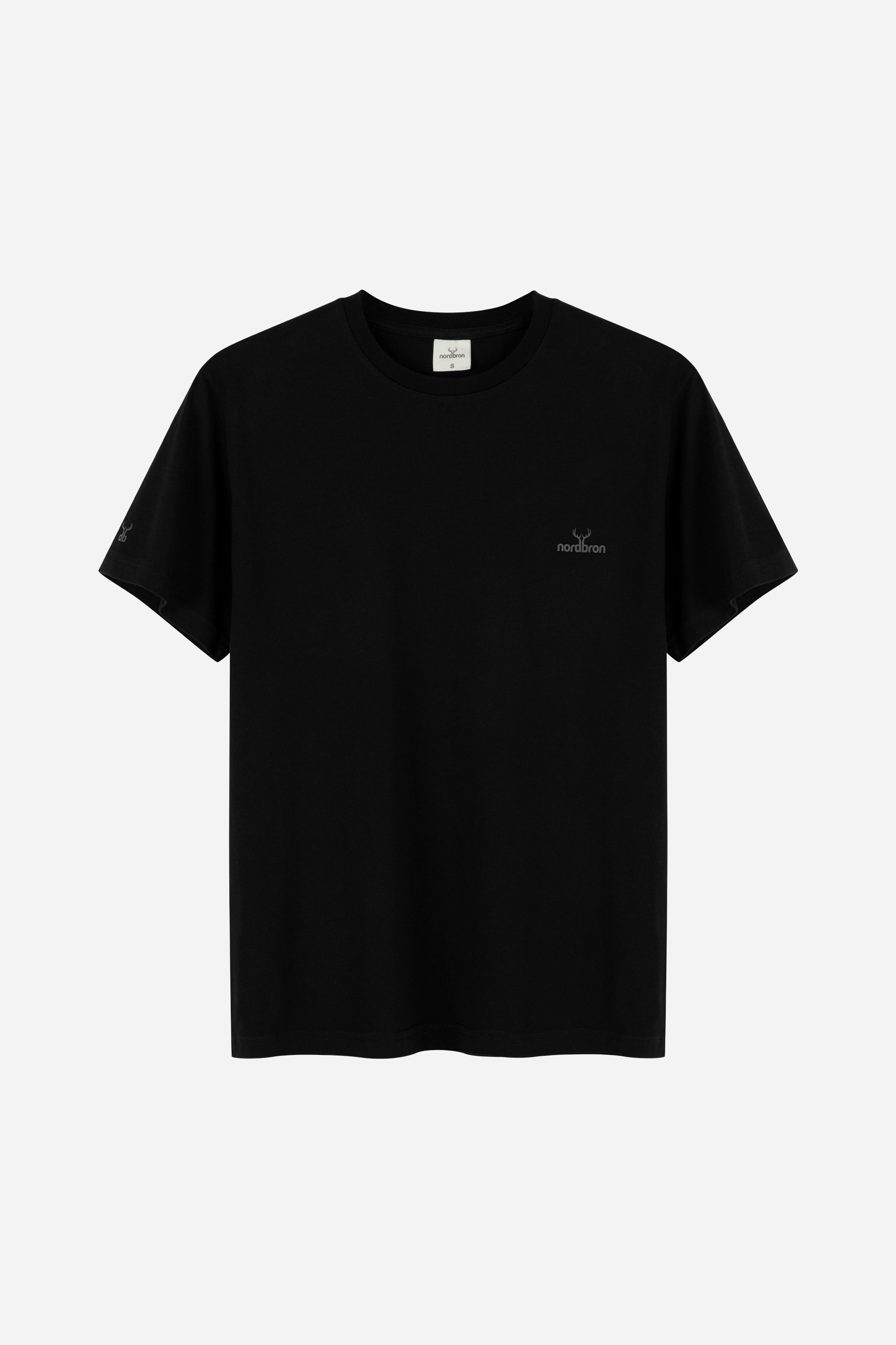 Dussel Bisiklet Yaka T-shirt - Siyah