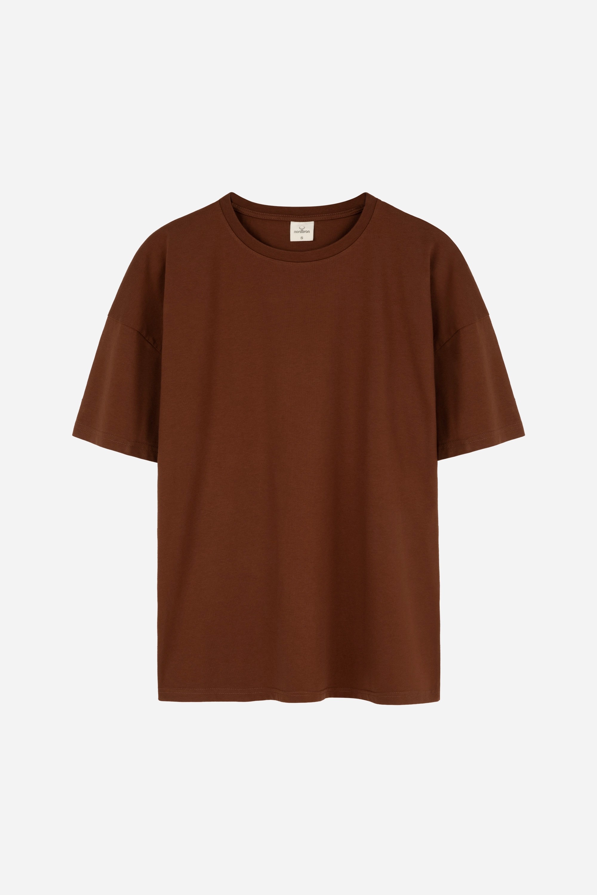 Stuga Oversize T-shirt - Kahverengi