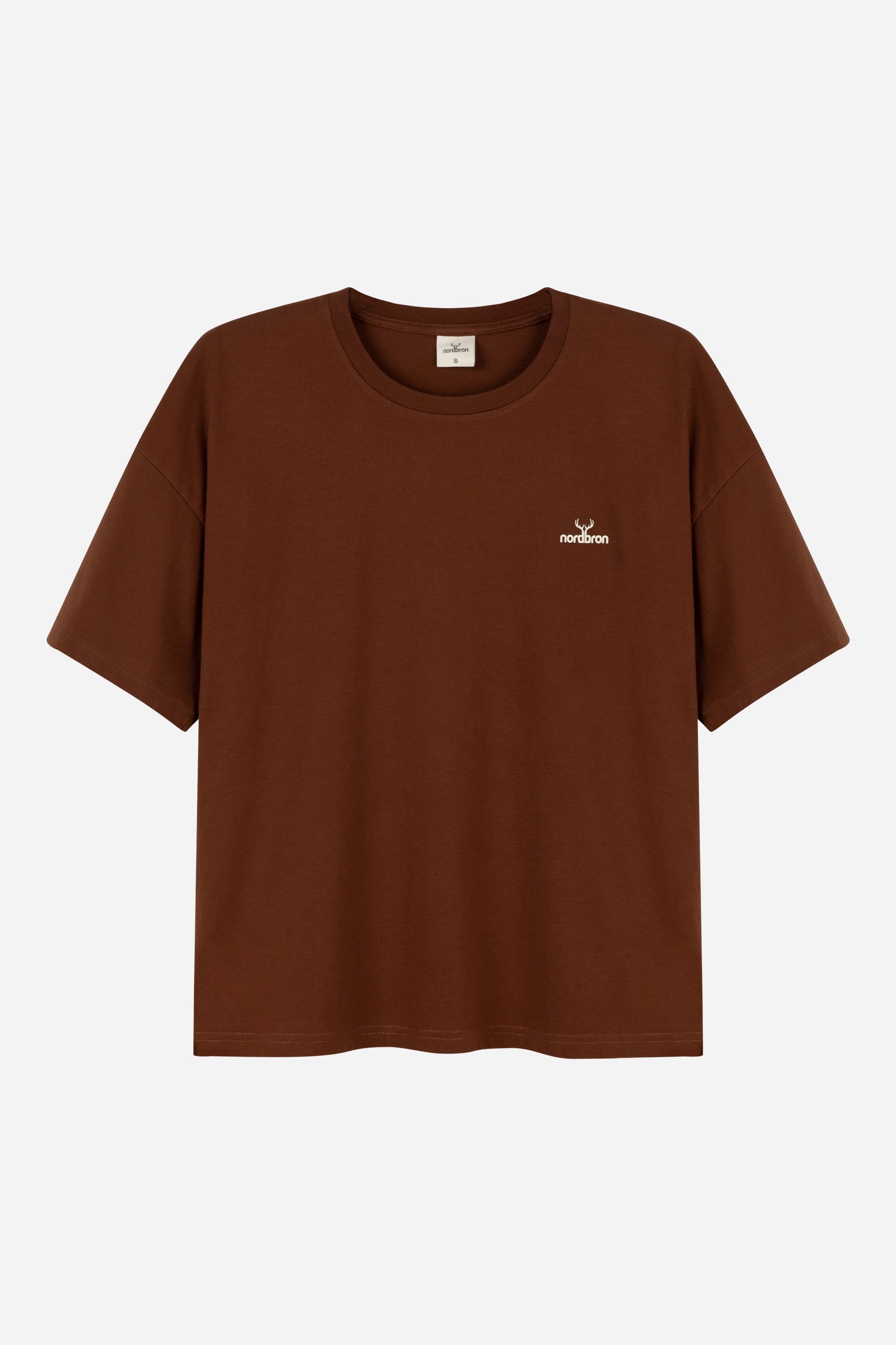 Kramer Nordbron Oversize T-shirt - Brown