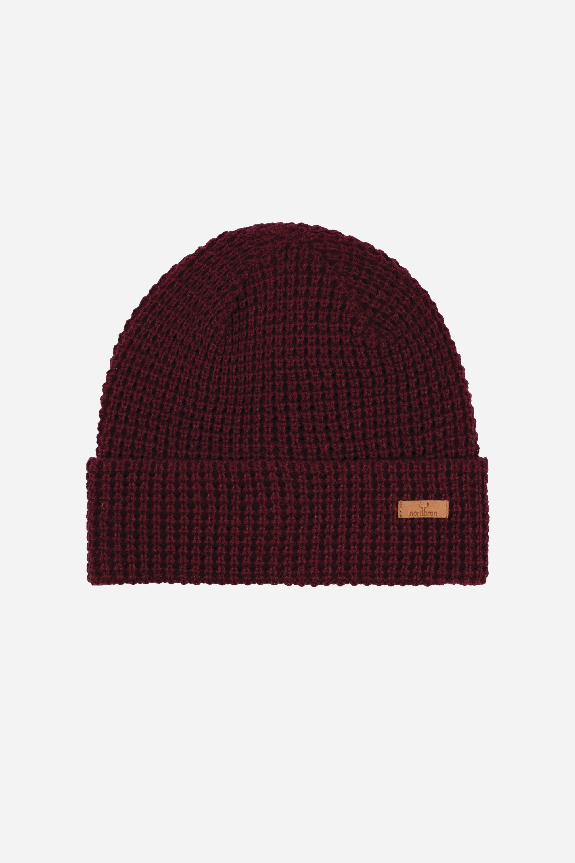 Herno Nordbron Man Beanie - Burgundy