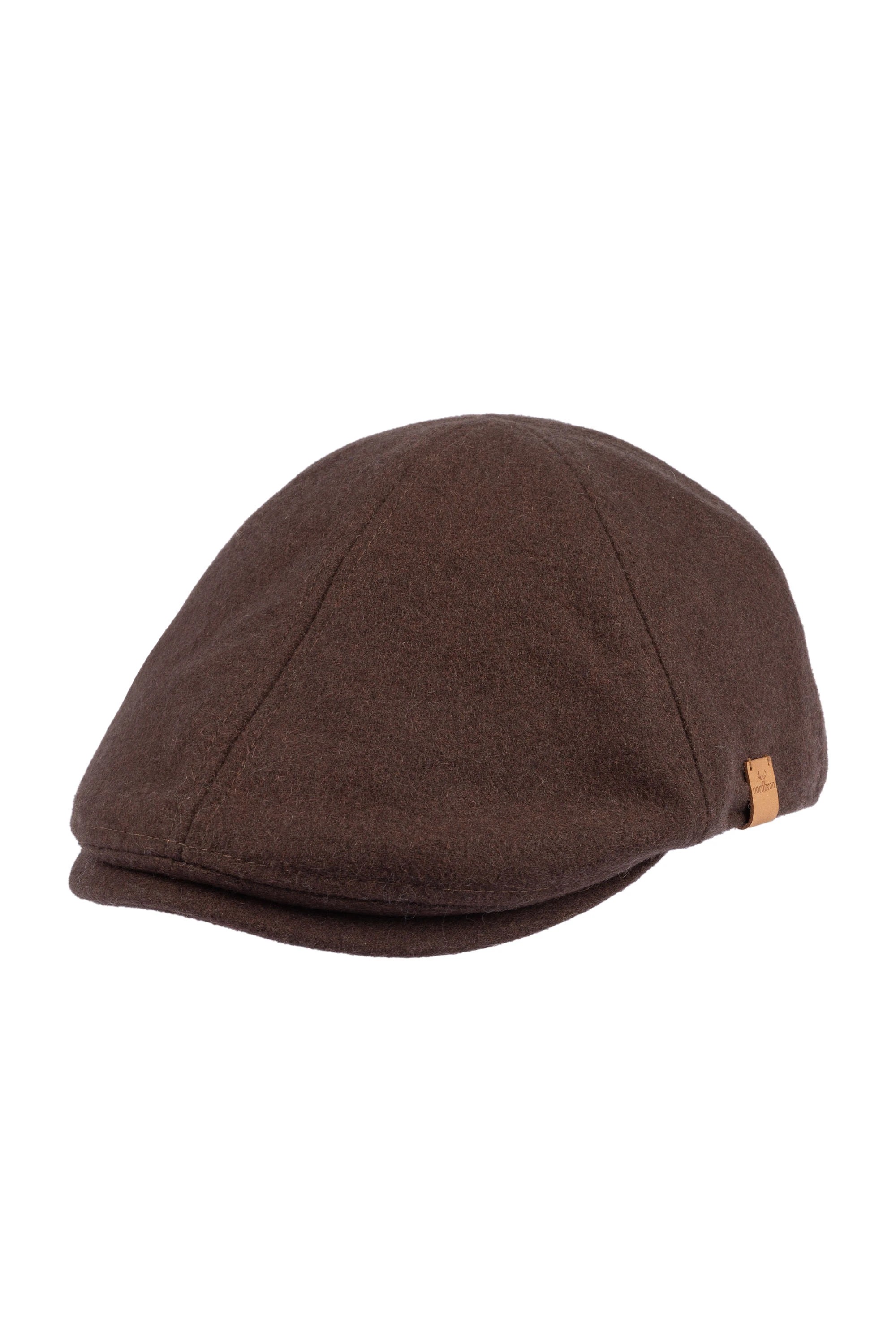 Wilmot Wool Nordbron Men Cap - Kahve