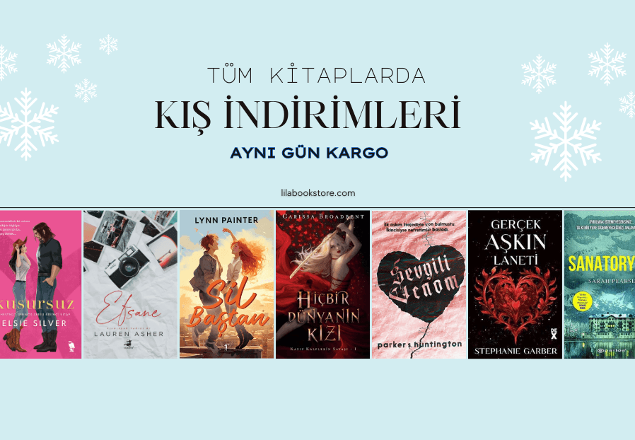 Lila Book Store’da Kış İndirimleri Başladı!