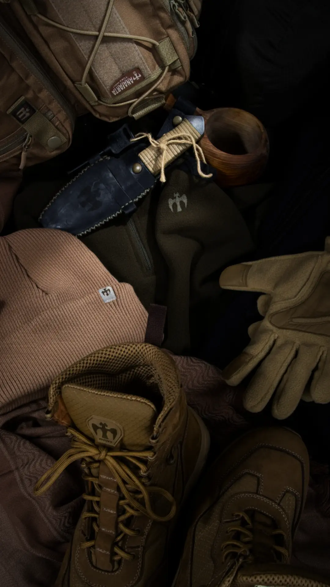 Pre-categorizing core gear ensures fast and structured use in the field.