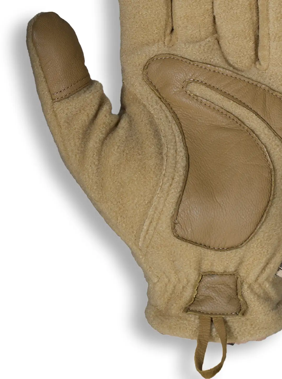Fleece Gloves – Touchscreen & Leather Palm | ANAFARTA