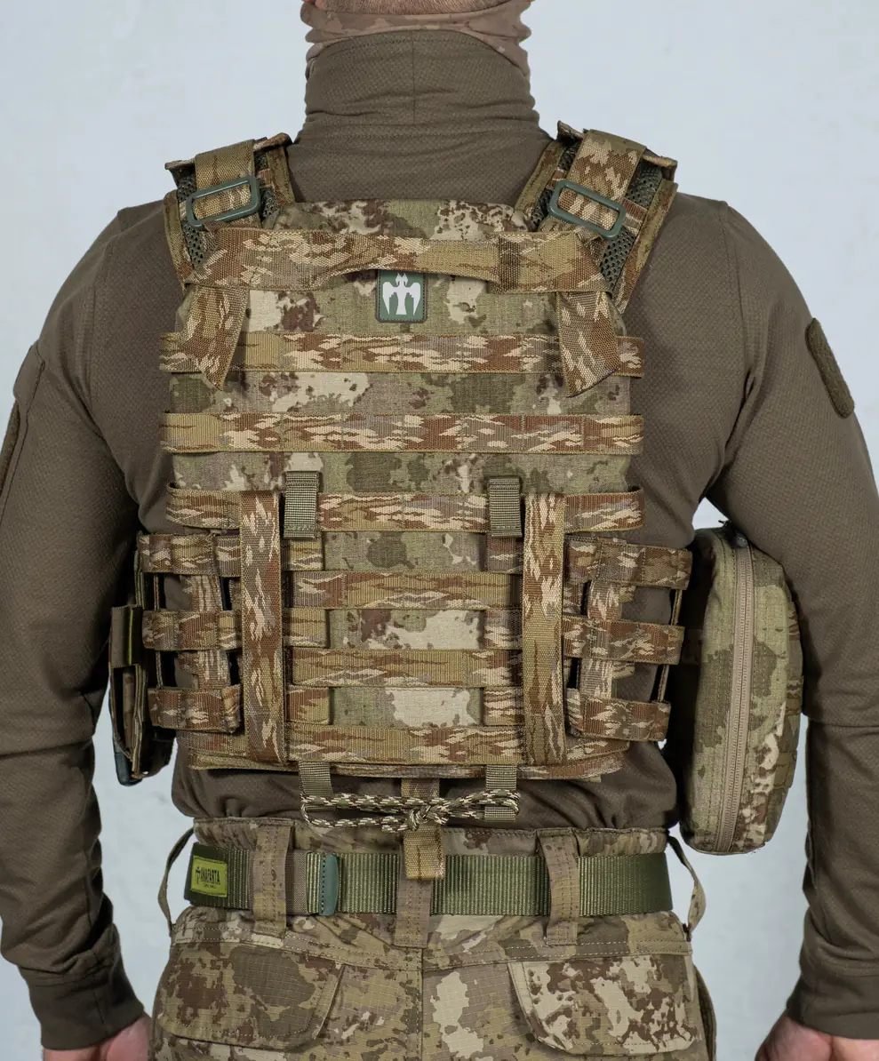 7B™ PLATE CARRIER ASSAULT VEST FULLY EQUIPPED SINGLE MAGAZINE