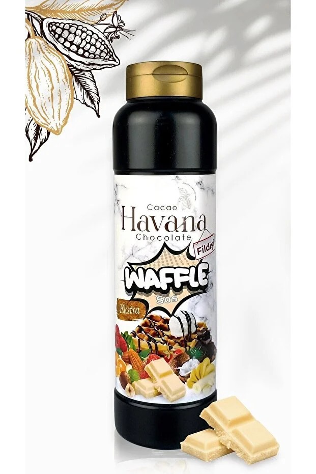 CACAO HAVANA EXTRA FİLDİŞİ WAFFLEE SOSU -1000 GR/ŞİŞE