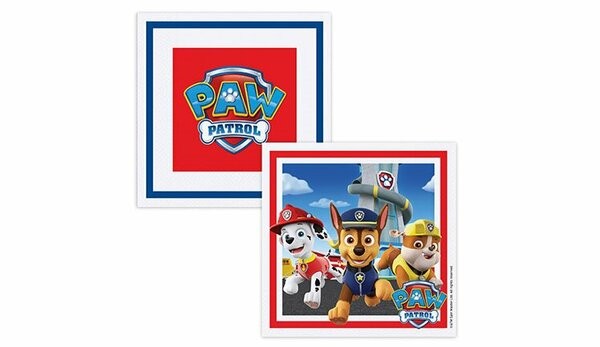 B.E. LİSANSLI PAW PATROL REFRESH PEÇETE 33X33 16'LI