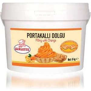 KREMA VE DOLGU - OVALETTE PORTAKALLI DOLGU