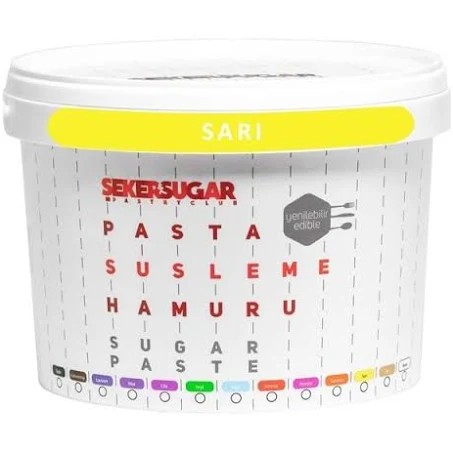 Ş.ŞUGAR ŞEKER HAMURU SARI 2.5KG