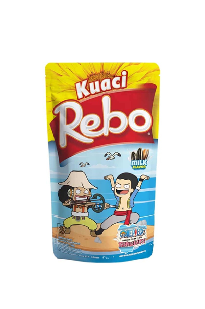 Rebo Kuaci Milk Flavor - Süt Aromalı Ay çekirdeği 140g  1 Adet