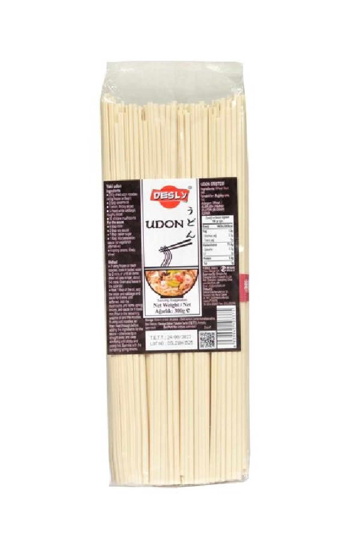 DESLY UDON NOODLE 300 gr. 1 paket