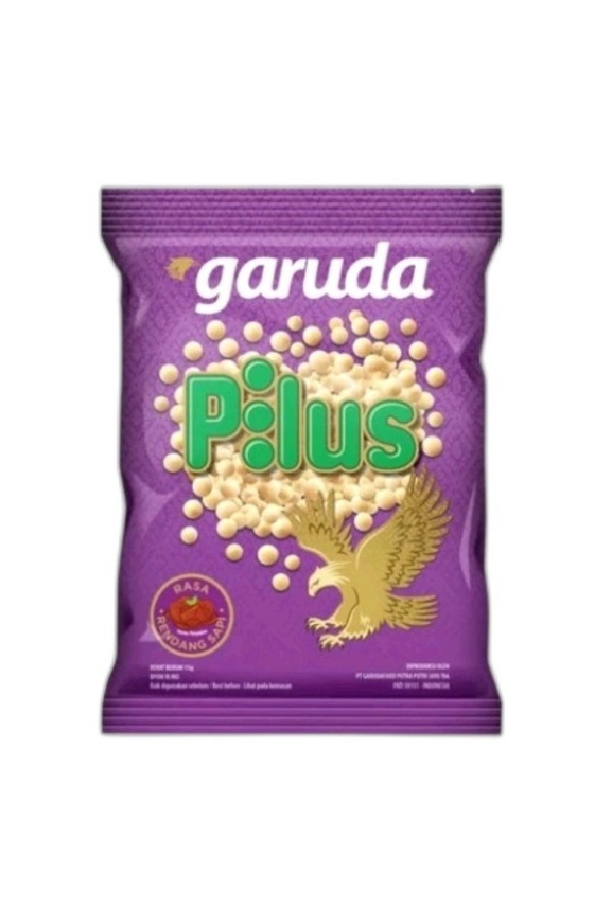 Garuda Kacang Atom Coated Peanut Rasa Rendang Sapi  1 adet