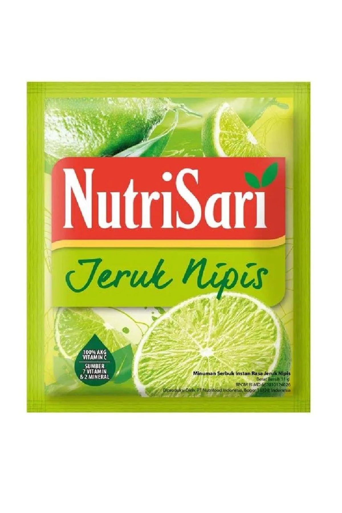 Nutri sari Jeruk Nipis 11g 1 paket