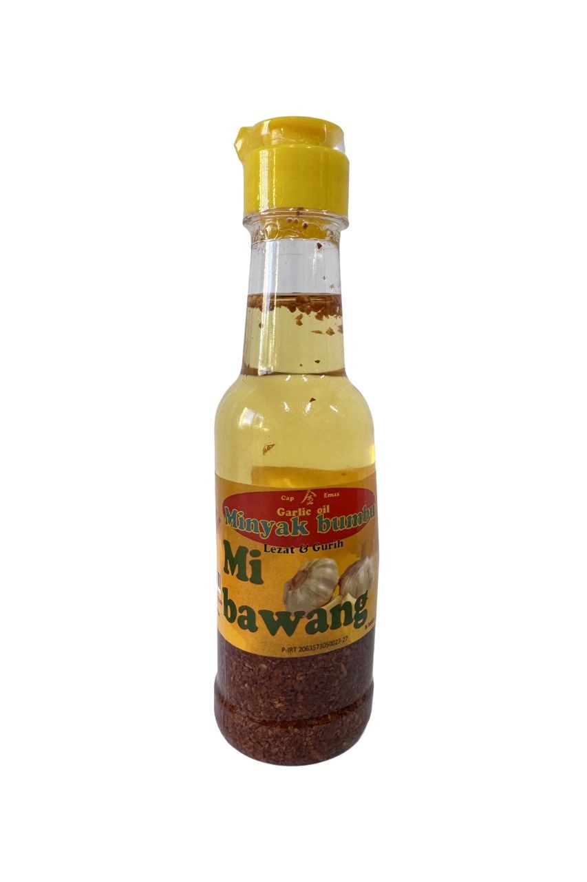 Minyak Bumbu Mi Bawang Yağı roasted garlic oil 240g 1 adet