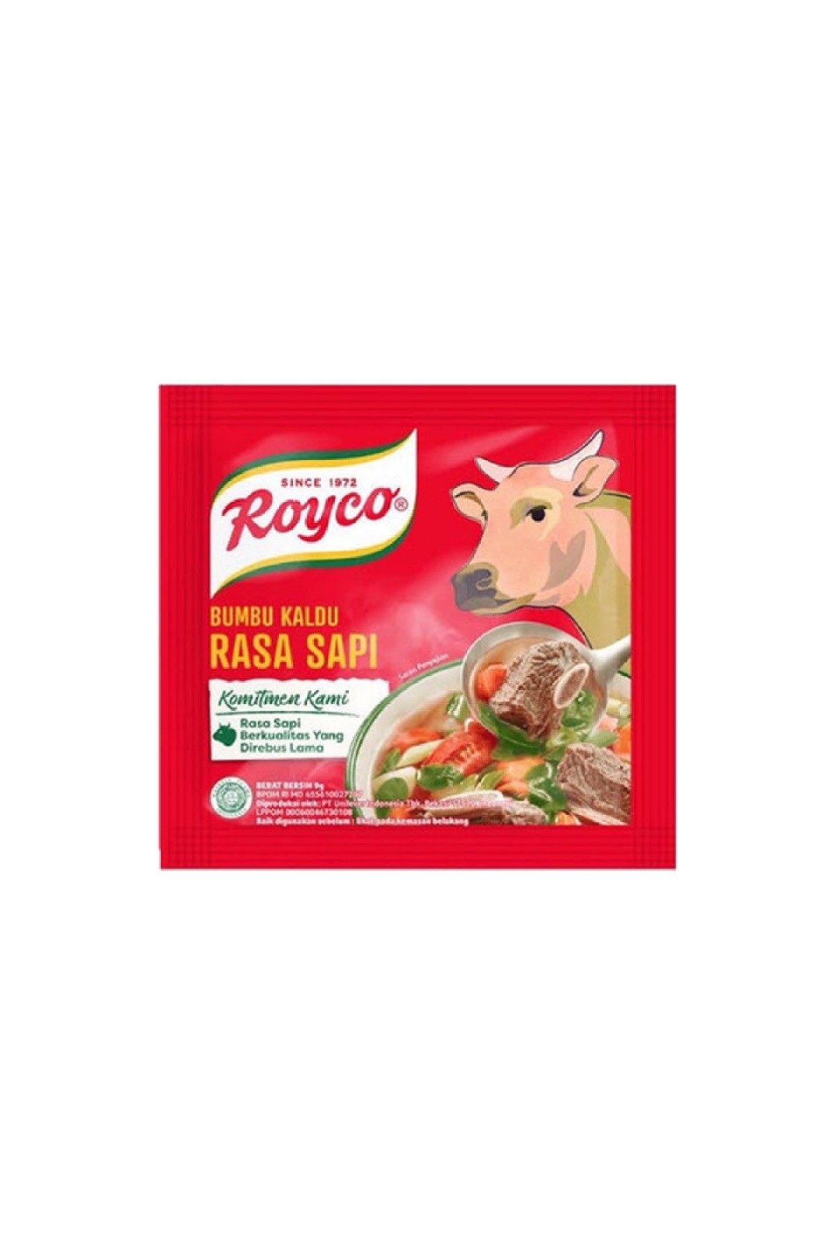 Royco Bumbu Kaldu Rasa Sapi 8g 1 paket