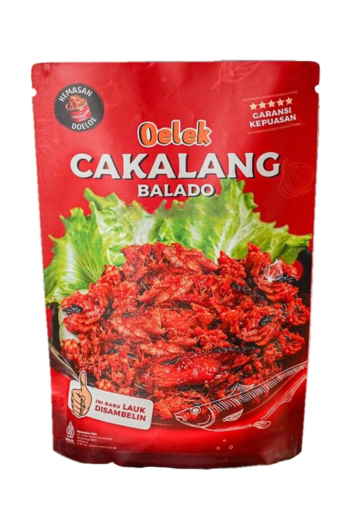 Oelek Cakalang Balado - Suwir Cakalang - Skipjack Fish 1 paket