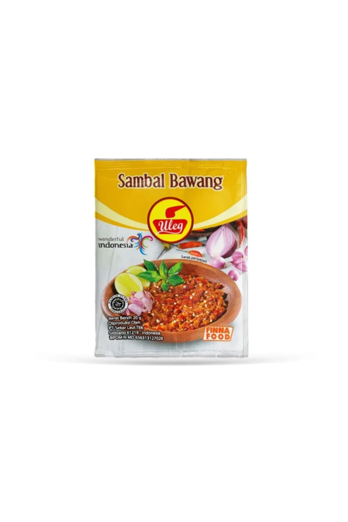 Uleg sambal bawang 20g 1 paket